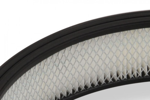 Holley 4500 drop-base air cleaner chrome w/3" paper filter (HOL-1120-4535)