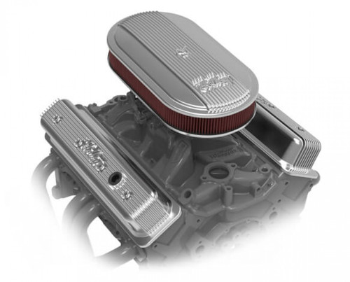 Holley Vintage Series Oval Air Cleaner - Polished (HOL-1120-401)