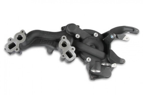 Holley MANIFOLD-BRACKET KIT, LT4 WET-Black (HOL-397-250BK)