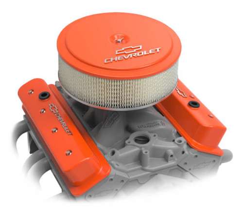 Holley GM Muscle Series Air Cleaner - Factory Orange Machined (HOL-1120-217)