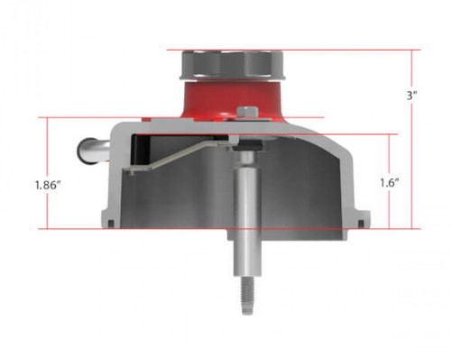 Holley Tall LS Valve Cover with LSX Logo - Gloss Red Machined Finish (HOL-1241-409) Holley Tall LS Valve Cover with LSX Logo - Gloss Red Machined Finish (HOL-1241-409)