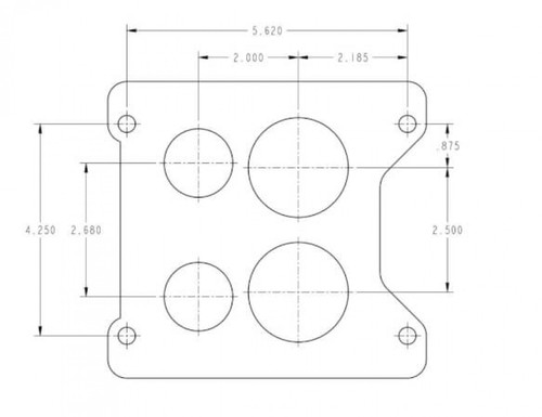 Holley 650 CFM Spreadbore Carburetor (HOL-30-9895) Holley 650 CFM Spreadbore Carburetor (HOL-30-9895)