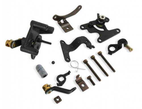 Holley Aluminum Manual Choke Conversion Kit - Hard Core Gray (HOL-245-225HB)