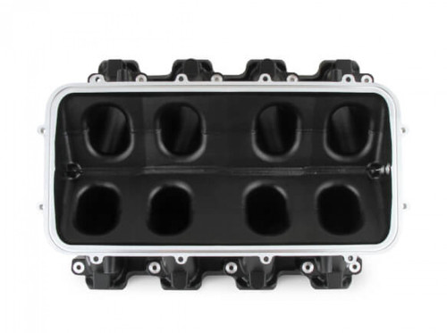 Holley Hi-Ram Lower Manifold - GM LS7- Carbureted- Black (HOL-2300-228BK)