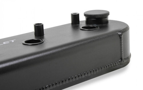 Holley GM Track Series Valve Covers - Small Block Chevrolet Gen III/IV - LS - Satin Black (HOL-2241-294)