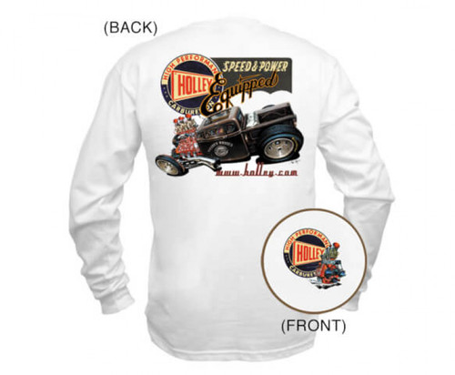 Holley Long Sleeve Retro T-Shirt (HOL-210016-XXXLHOL)