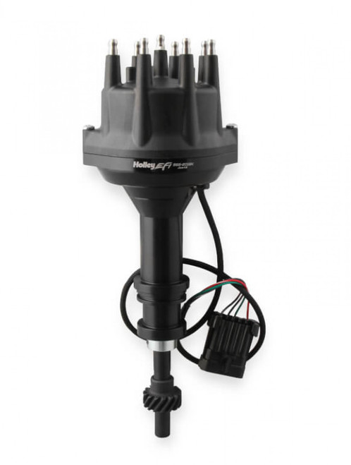 Holley EFI Dual Sync Ford 351W Distributor, Black (HOE-1565-201BK)