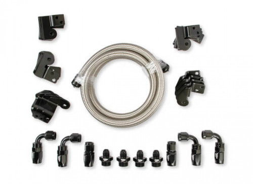 Holley EFI Billet Fuel Rail Kit for LS Truck Intake (HOE-1534-245)