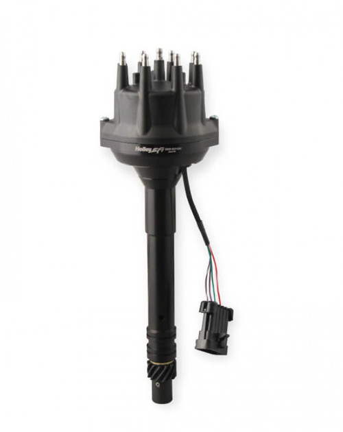 Holley EFI Dual Sync BBC Tall Deck Distributor, Black (HOE-1565-204BK)