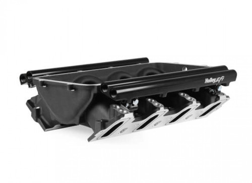 Holley EFI Dual Fuel Injector LS1 Lo-Ram Manifold Base GM LS1/LS2/LS6 (HOE-3300-601BK)