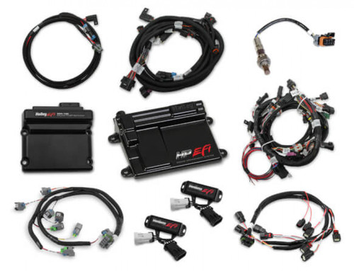 Holley EFI 2013-2015.5 Ford Coyote Ti-VCT HP EFI Kit, NTK O2, USCAR INJ (HOE-1550-625N)