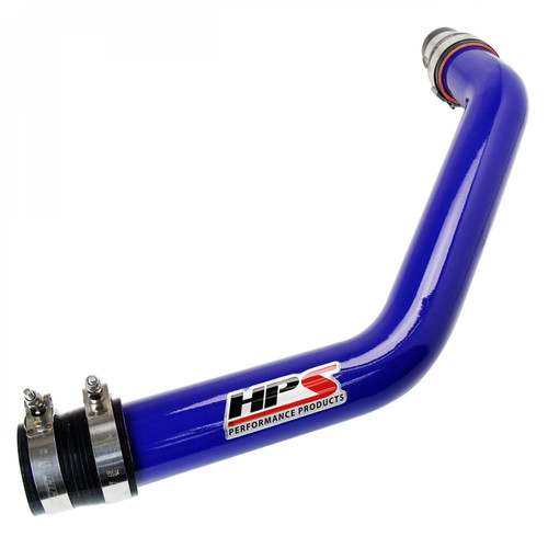 HPS Blue 2.5" Upper Intercooler Charge Hot Pipe UICP 17-103BL (HPS-17-103BL)