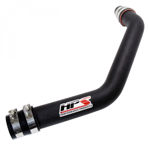 HPS Black 2.5" Upper Intercooler Charge Hot Pipe UICP 17-103WB (HPS-17-103WB)