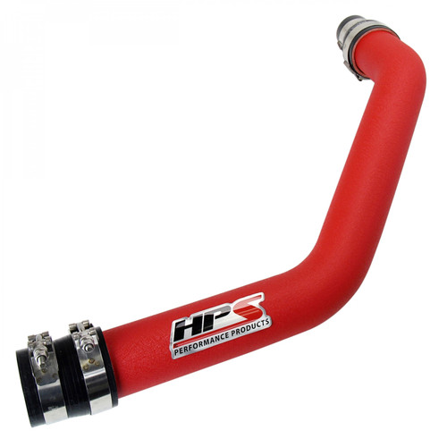 HPS Wrinkle Red 2.5" Upper Intercooler Charge Hot Pipe UICP 17-103WR (HPS-17-103WR) HPS Wrinkle Red 2.5" Upper Intercooler Charge Hot Pipe UICP 17-103WR (HPS-17-103WR)