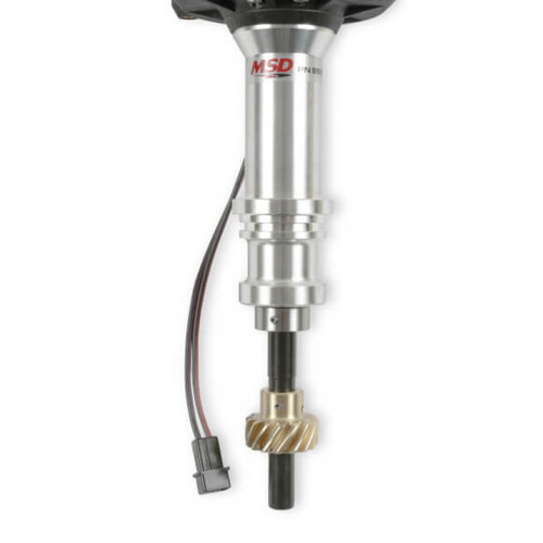 MSD Billet Distributor - Ford - Small Block V8 - Bronze Gear (MSD-285827)