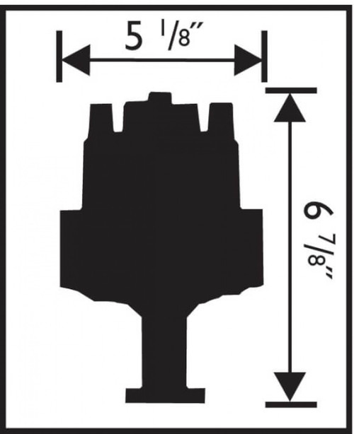 Chevy V6 Even-Fire Pro-Billet Distributor (MSD-28597)