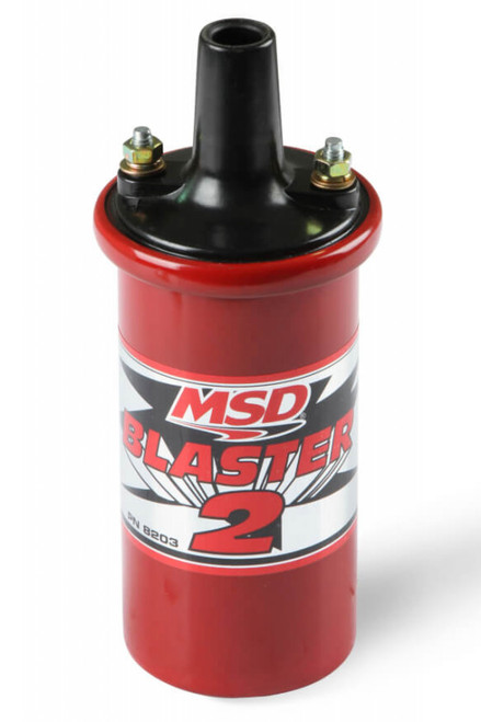 MSD Ignition Coil - Blaster 2 Series - Ballast Resistor - Red (MSD-28203)