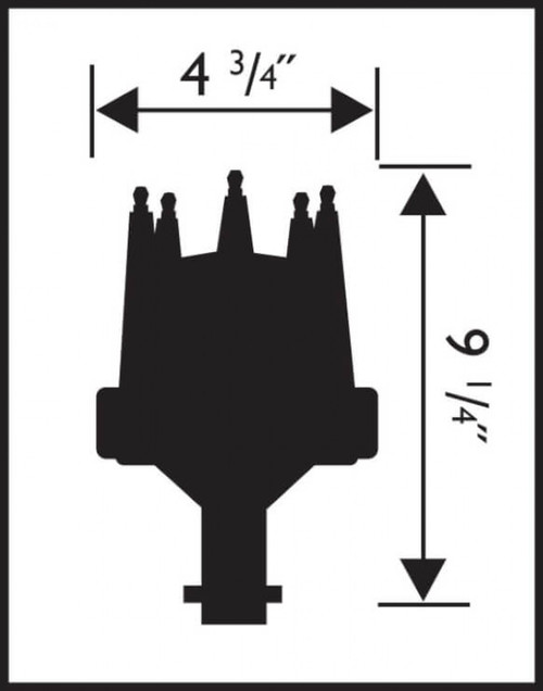 Ford 289, 302 E-Curve Pro-Billet Distributor (MSD-28503)
