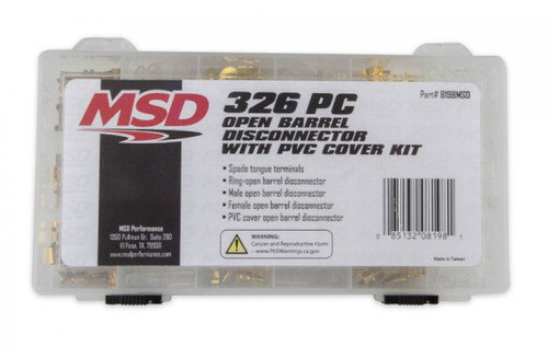 MSD Open Barrel Connector Kit (MSD-28198MSD)