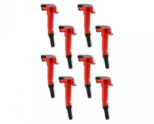 MSD Ignition Coil - Ford F-Series - 6.2L V8 - Red - 8-Pack (MSD-282748)