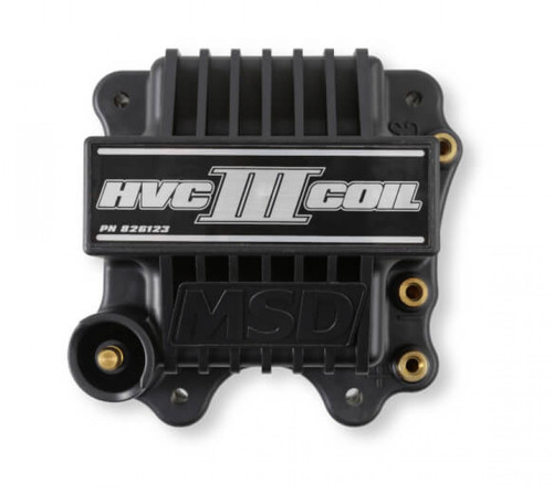 MSD Ignition Coil - HVC-3 Series - Black (MSD-2826123)