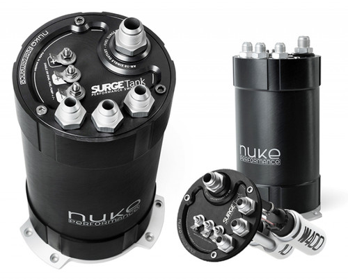 Nuke Performance 2G Fuel Surge Tank 3.0 Liter Single or Dual Deatschwerks DW400 (NUK-15001207)