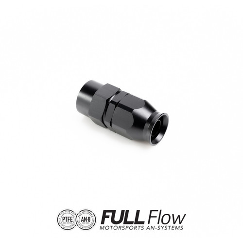 Nuke Performance Full Flow PTFE Hose End Fitting Straight AN-8 (NUK-810-01-108)