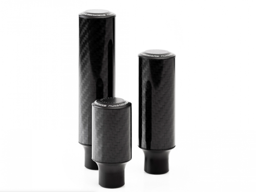 Nuke Performance Cavernous Carbon Fiber Shift Knob - Gloss Finish, 65mm (NUK-49001201)