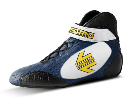 MOMO GT Pro Racing Shoe Blue/White Size 42 (MOM-R576-B42)