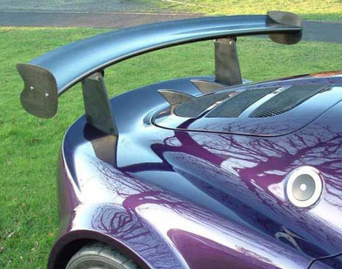 Reverie Lotus Exige S2 Carbon Fibre Tailgate Wing Mount Covers - Pair Lacquered Finish (REV-R01SB0192L)