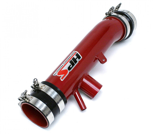 HPS Red Shortram Post MAF Air Intake Pipe Cool Short Ram SRI 27-559R (HPS-27-559R)