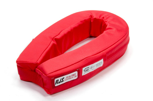 Neck Collar Horseshoe Red SFI