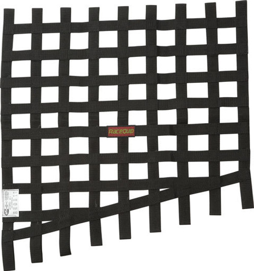 RaceQuip Black Drag 24 To 18 X 23 SFI Rib Net - 729005