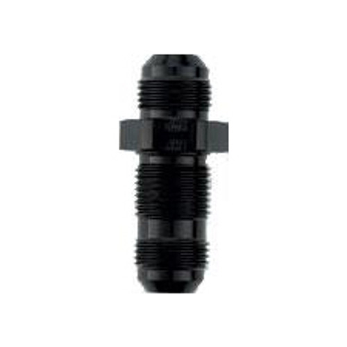 #10 Union Flare Bulkhead Fitting Black