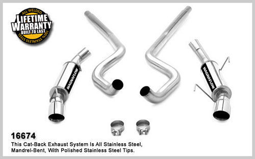 05-09 Mustang 4.6L Cat Back Kit