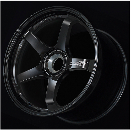 Advan GT Beyond 18x12 +25 5x114.3 Racing Titanium Black Wheel - YAQB8O25ETB Photo - Primary