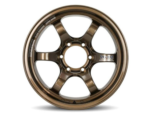 Advan RG-D2 17X8.5 -10 6x139.7 - Racing Gold Metallic - YAT7H-10KZ User 1