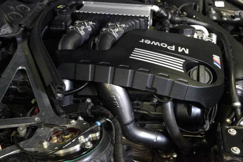 AEM 07-10 BMW 335I L6-3.0L F/I Turbo Intercooler Charge Pipe Kit - 26-3010C Photo - Mounted