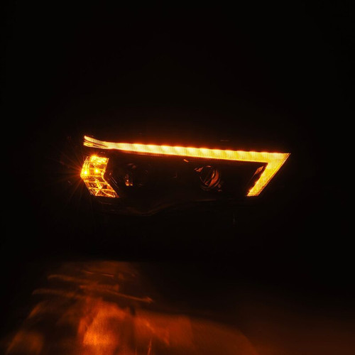 AlphaRex 14-20 Toyota 4Runner LUXX LED Proj Headlights Black w/Activ Light/Seq Signal/DRL - 880849 User 3