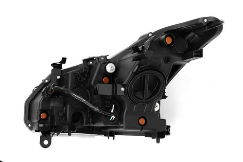 AlphaRex 08-13 Infiniti G37 Coupe SD NOVA LED Proj Headlights Plank Gloss Blk w/Activ Light/Seq Sig - 881985 User 1