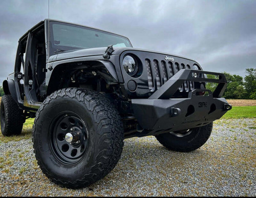 Body Armor 4x4 07-22 Jeep Wrangler JK/JL & Gladiator JT Orion Stubby Front Bumper - JP-19535 User 1
