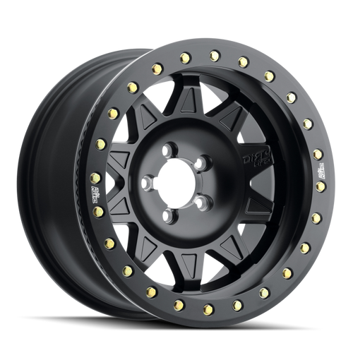 Dirty Life 9302 Roadkill Race 17x9 / 8x165.1 BP / -14mm Offset / 130.8mm Hub Machined Wheel-Beadlock - 9302-7981M14 Photo - Primary