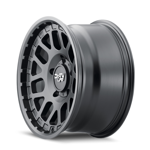 Dirty Life 9306 Mesa 17x9 / 6x139.7 BP / -12mm Offset / 106mm Hub Matte Black Wheel - 9306-7983MB12 Photo - Primary