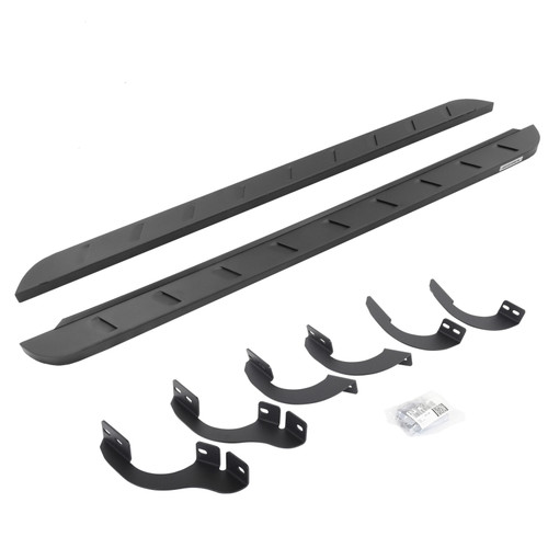 Go Rhino 14-22 Toyota 4Runner (No Ltd/Nghtshd) RB10 Slim Running Boards Kit (w/Brackets) - Tex. Blk - 63442568SPC User 1