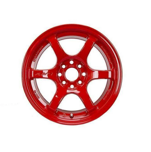 Gram Lights 57DR 15x8.0 +35 4-100 Red Wheel - WGIE35AR User 1