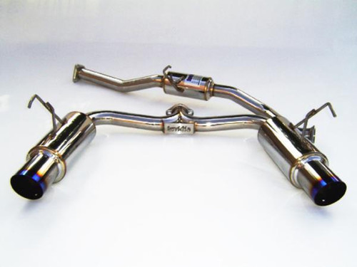 Invidia 00+ S2000 70mm Dual Titanium Tip Cat-back Exhaust - HS00HS1GTT Photo - Primary