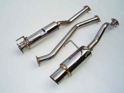 Invidia 01+ Civic EX 2DR/4DR 60mm (101mm tip) Cat-back Exhaust - HS01HC2GTP Photo - Primary