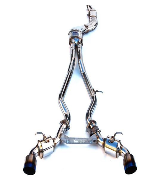 Invidia 2019+ Toyota Supra Dual N1 w/ Valve Single Layer Titanium Tip Cat-back Exhaust - HS19TSP4VGD1GT User 1