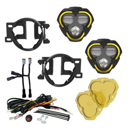 KC HiLiTES FLEX ERA 3 Dual Mode SAE Fog Lights - 2-Light Master Kit for Toyota Tacoma/4Runner/Tundra - 97154 Photo - Primary