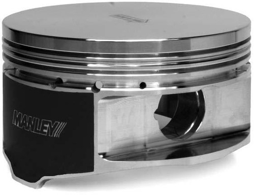 Manley Small Block Chevrolet LS Series -10cc Dish 4.070in Piston Set - 592770C-8 Photo - Primary